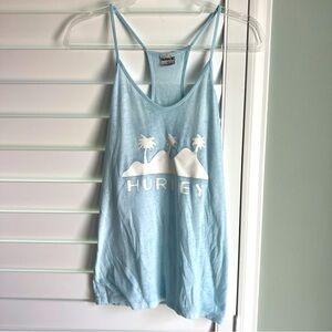 Hurley brand racerback‎ soft knit tank top size large